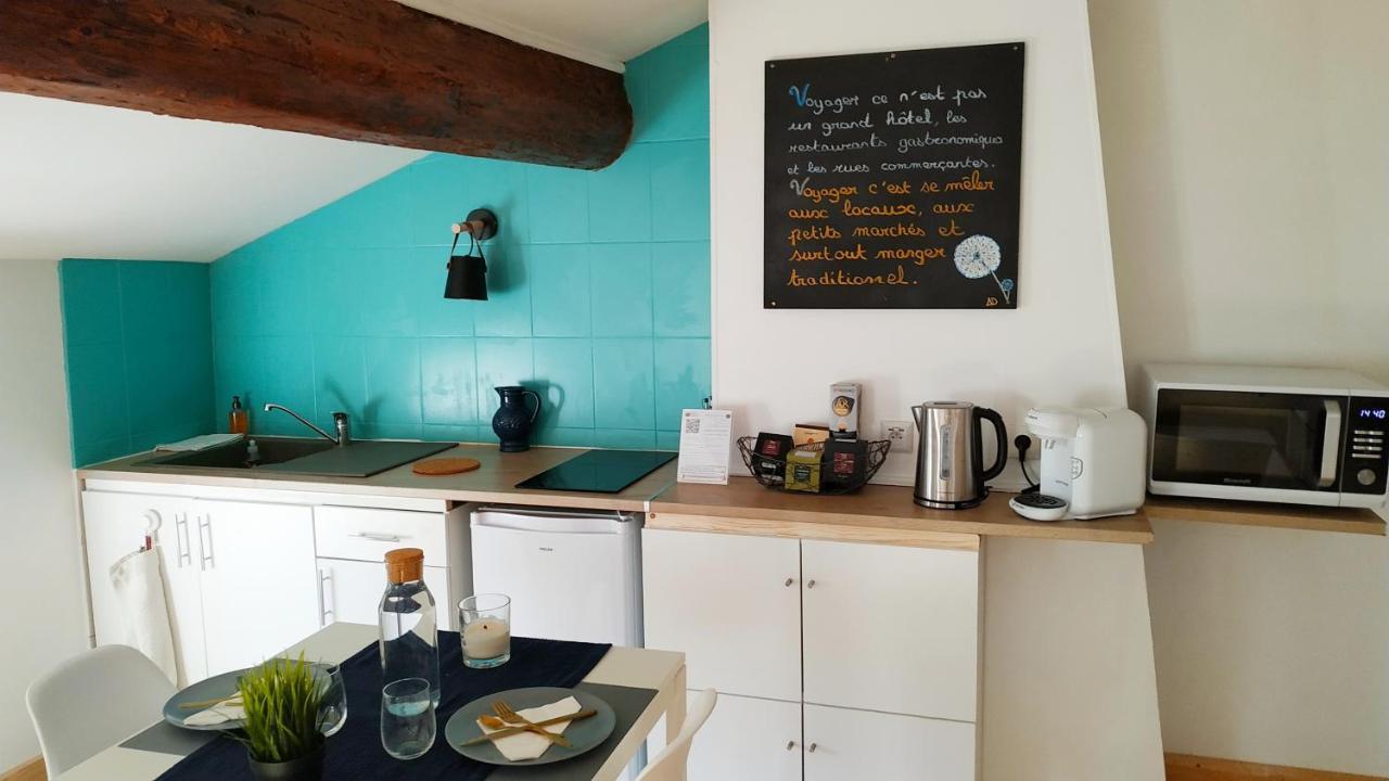 Ferienwohnung La Cachette Des Poutres LʼArbresle Exterior foto