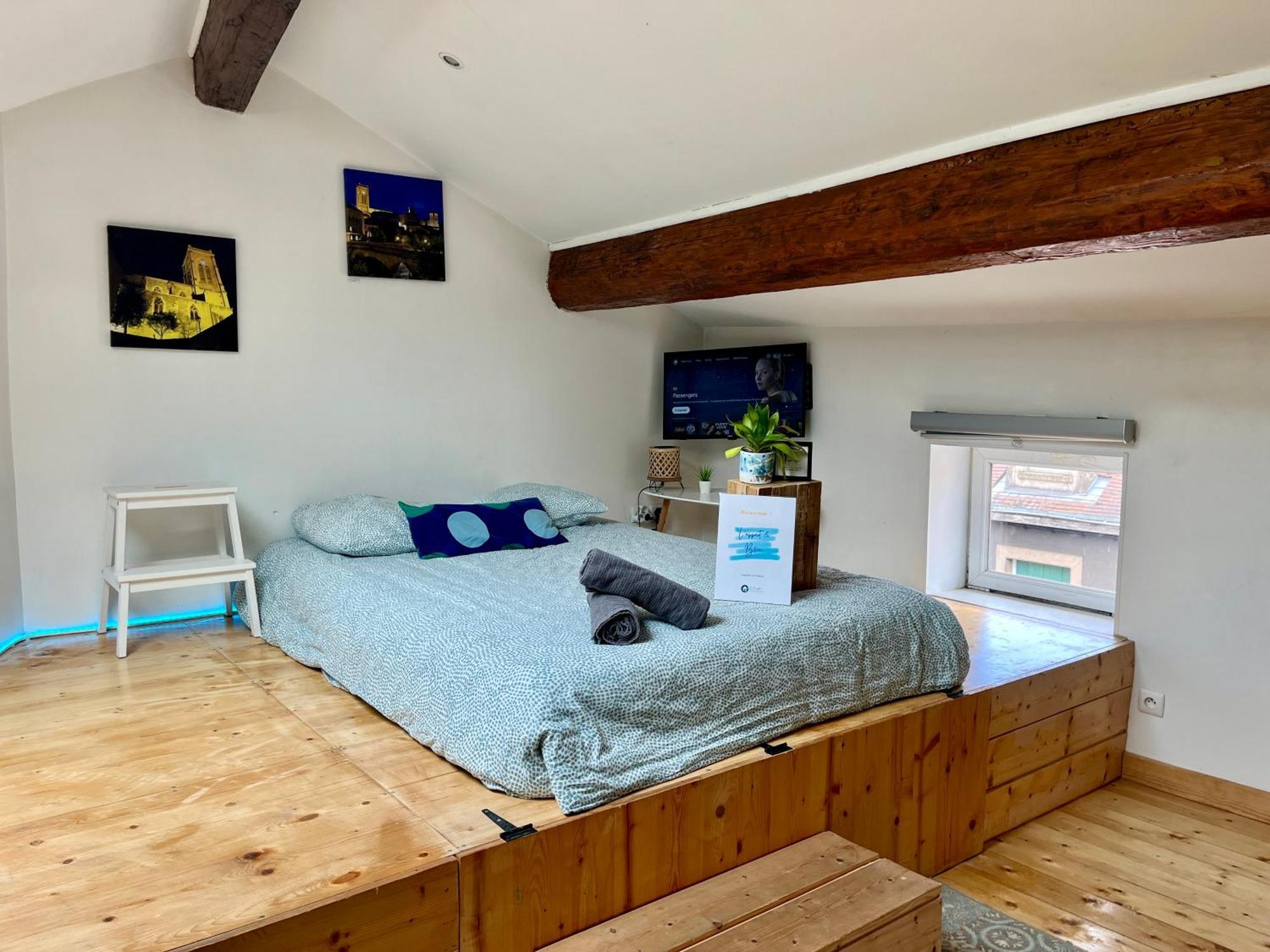 Ferienwohnung La Cachette Des Poutres LʼArbresle Exterior foto